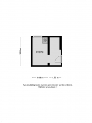 Plattegrond De Twijnder 17 VELDHOVEN