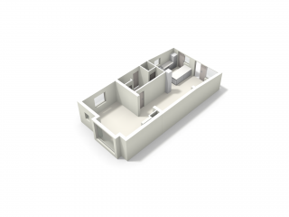 Plattegrond Floralaan West 308 EINDHOVEN