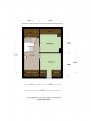 Plattegrond Floralaan West 308 EINDHOVEN