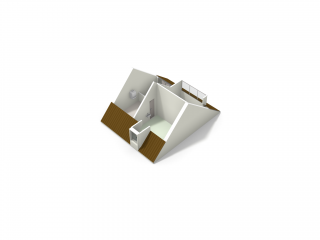 Plattegrond Floralaan West 308 EINDHOVEN