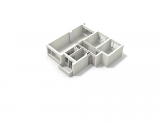 Plattegrond Pisanostraat 296 EINDHOVEN