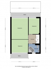 Plattegrond Kuiperbergstraat 14 EINDHOVEN