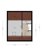 Plattegrond Kuiperbergstraat 14 EINDHOVEN