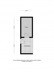 Plattegrond Kuiperbergstraat 14 EINDHOVEN