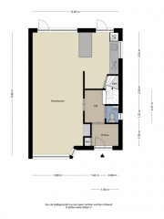 Plattegrond Willem de Bruynstraat 11 EINDHOVEN