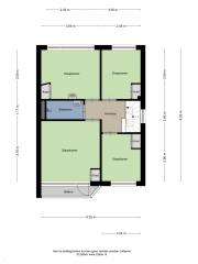 Plattegrond Willem de Bruynstraat 11 EINDHOVEN