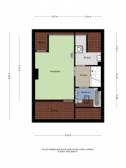 Plattegrond Willem de Bruynstraat 11 EINDHOVEN