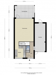 Plattegrond Groot-Bijgaardenlaan 117 EINDHOVEN