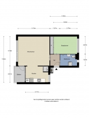 Plattegrond Graspieperstraat 85 ZWOLLE