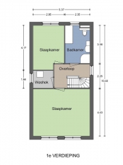 Plattegrond Berkumstraat 94 ZWOLLE