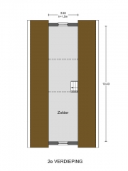 Plattegrond Berkumstraat 94 ZWOLLE