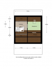 Plattegrond Loodiep 40 ZWOLLE