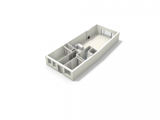 Plattegrond Vechtstraat 12 A ZWOLLE