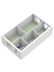 Plattegrond Vechterweerdstraat 30 ZWOLLE