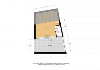 Plattegrond Wismarstraat 35 ZWOLLE