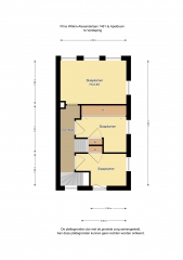 Plattegrond Prins Willem-Alexanderlaan 1461 APELDOORN