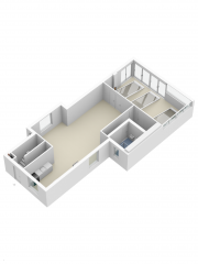 Plattegrond Pieter de Hoochlaan 74 APELDOORN