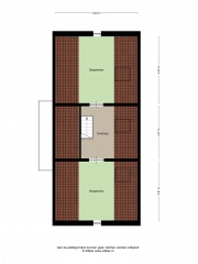 Plattegrond Pieter de Hoochlaan 74 APELDOORN