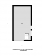 Plattegrond Pieter de Hoochlaan 74 APELDOORN