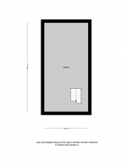 Plattegrond Pieter de Hoochlaan 74 APELDOORN