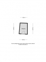 Plattegrond Orion 91 AMSTELVEEN