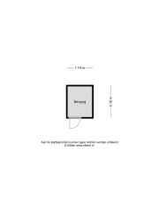 Plattegrond George Gershwinlaan 205 + PP AMSTERDAM