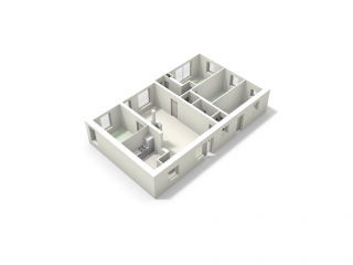 Plattegrond Voorstraat 16 DEN HAM