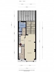 Plattegrond Violierstraat 36 ALMELO