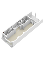 Plattegrond Violierstraat 36 ALMELO