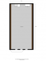 Plattegrond Voorstraat 16 DEN HAM