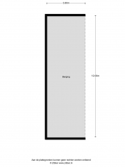 Plattegrond Voorstraat 16 DEN HAM