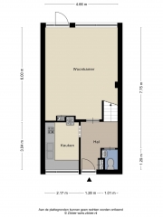 Plattegrond Robbenzand 10 LELYSTAD