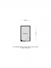 Plattegrond Kruisberg 153 ETTEN-LEUR