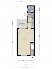 Plattegrond Drukkerstraat 26 ENSCHEDE