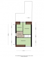 Plattegrond Drukkerstraat 26 ENSCHEDE