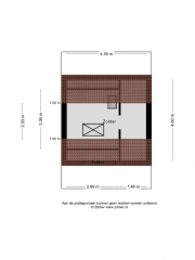 Plattegrond Drukkerstraat 26 ENSCHEDE