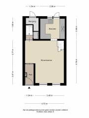 Plattegrond Oudebildtdijk 32 OUDEBILDTZIJL