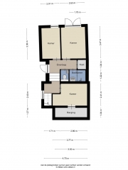 Plattegrond Oudebildtdijk 32 OUDEBILDTZIJL