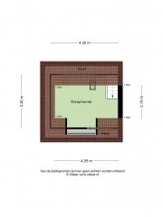 Plattegrond Oudebildtdijk 32 OUDEBILDTZIJL