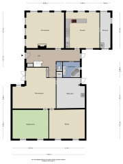 Plattegrond Hoofdstraat West 66 NOORDWOLDE