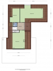 Plattegrond Hoofdstraat West 66 NOORDWOLDE