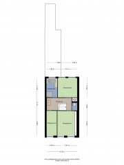 Plattegrond Emmakade 163 LEEUWARDEN