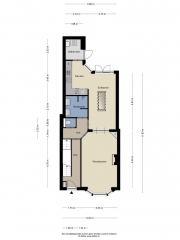 Plattegrond Nicolaas Beetsstraat 14 ALMELO