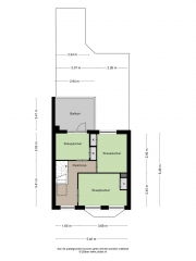 Plattegrond Nicolaas Beetsstraat 14 ALMELO