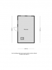 Plattegrond Nicolaas Beetsstraat 14 ALMELO