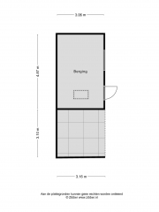 Plattegrond Textielstraat 5 BORNE