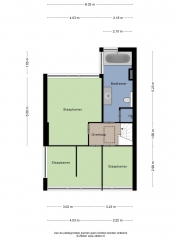 Plattegrond Prins Bernhardlaan 35 EDE