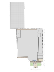 Plattegrond Hoofdweg 63 MIDWOLDA