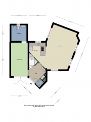 Plattegrond Leonard Roggeveenstraat 1 ALMERE