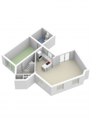 Plattegrond Leonard Roggeveenstraat 1 ALMERE